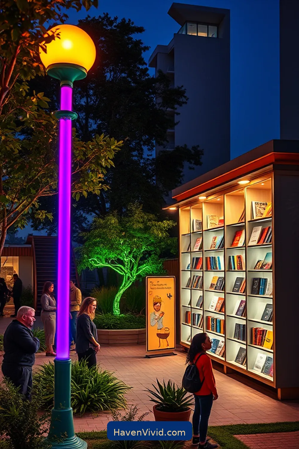 19 Ways Solar-Powered Lights Transform Urban Living Libraries 18 Collaboration With Local Artists for 19 Ways Solar-Powered Lights Transform Urban Living Libraries