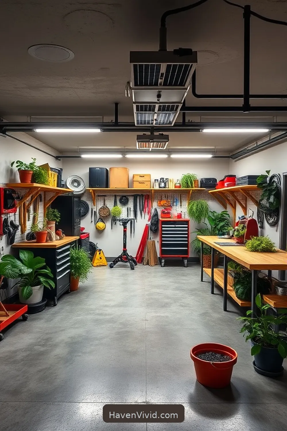 19 Ways for Eco-Friendly Living in Your Garage Using Solar-Powered Lights 2 Illuminate Your Workspace Efficiently for 19 Ways for Eco-Friendly Living in Your Garage Using Solar-Powered Lights