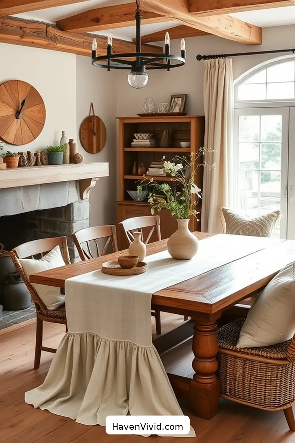 19 Ways of Using Natural Fibers in Your Farmhouse Living Room 16 Select Cotton Table Runners for 19 Ways of Using Natural Fibers in Your Farmhouse Living Room
