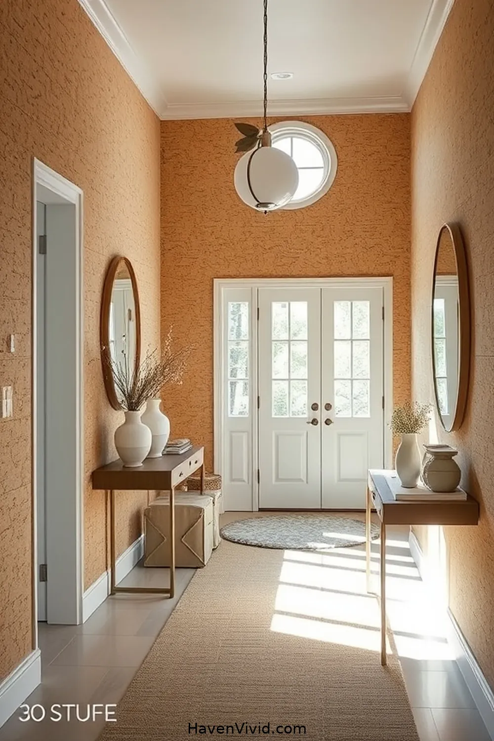 19 Ways to Achieve Coastal Living in Your Entryway Using Cork 19 Design Cork Panels for a Sound-Absorbing Feature for 19 Ways to Achieve Coastal Living in Your Entryway Using Cork