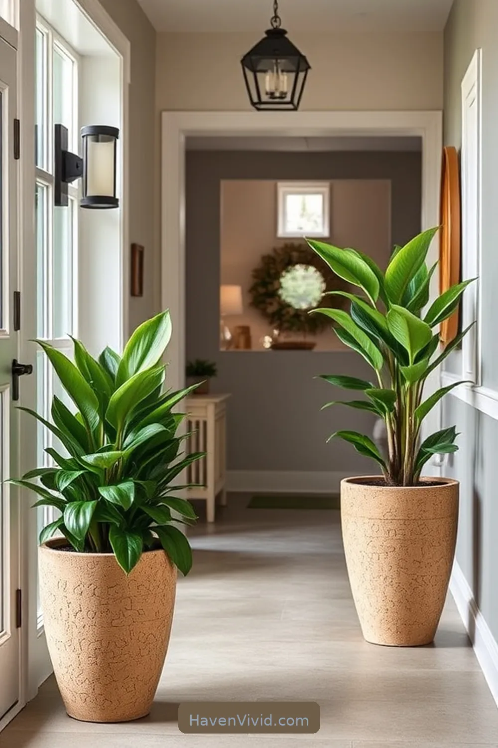 19 Ways to Achieve Coastal Living in Your Entryway Using Cork 10 Incorporate Cork Planters for a Natural Element for 19 Ways to Achieve Coastal Living in Your Entryway Using Cork