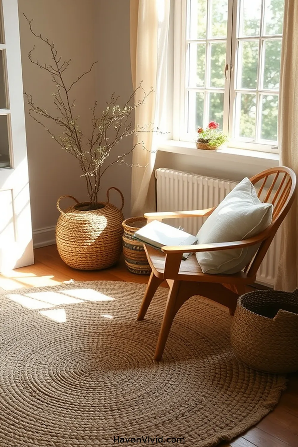 19 Ways to Achieve a Minimalist Lifestyle in Your Living Room Using Natural Fibers 18 Create a Cozy Reading Nook for 19 Ways to Achieve a Minimalist Lifestyle in Your Living Room Using Natural Fibers