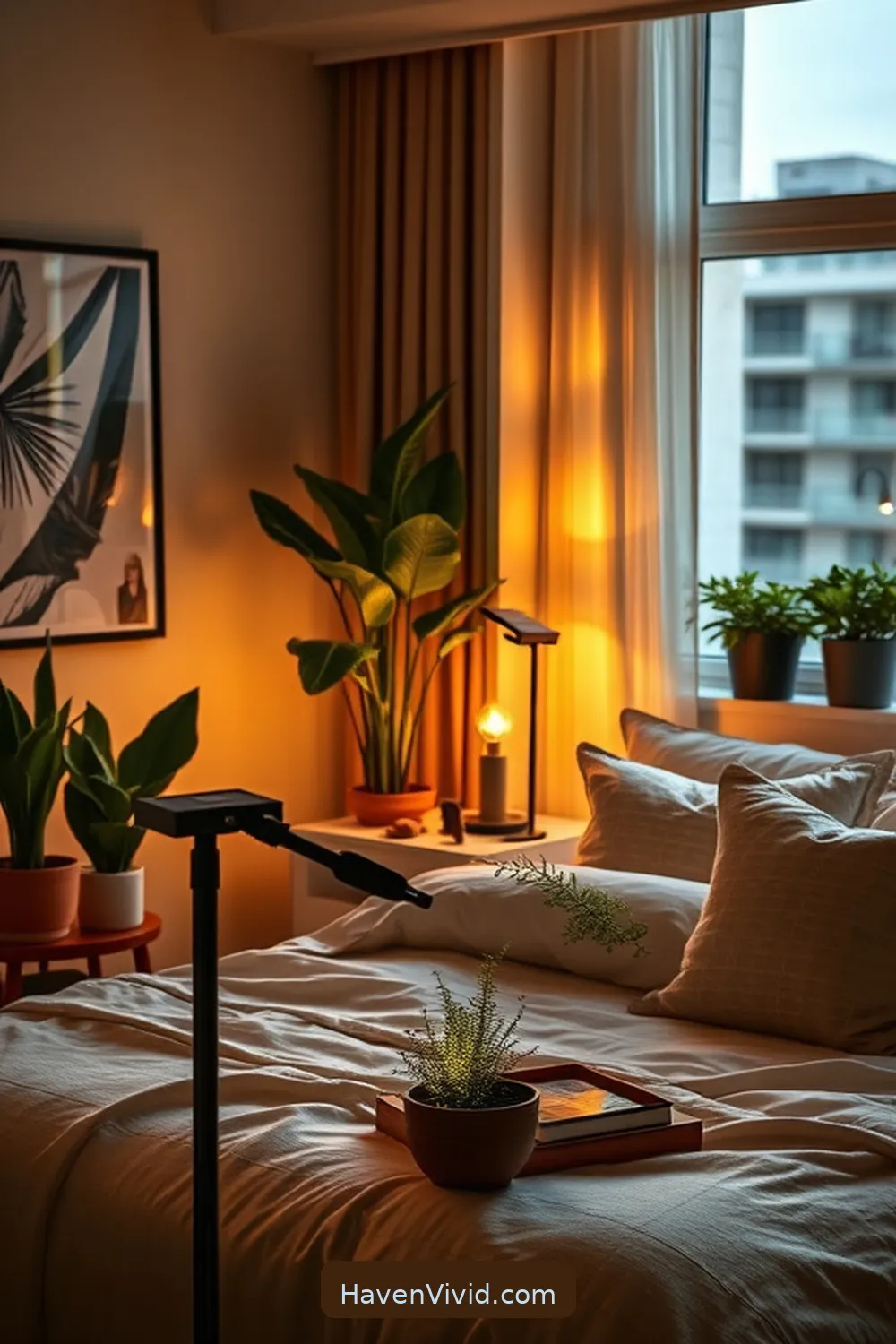19 Ways to Brighten Your Urban Bedroom Using Solar-Powered Lights 7 Solar Garden Lights for Indoor Use for 19 Ways to Brighten Your Urban Bedroom Using Solar-Powered Lights