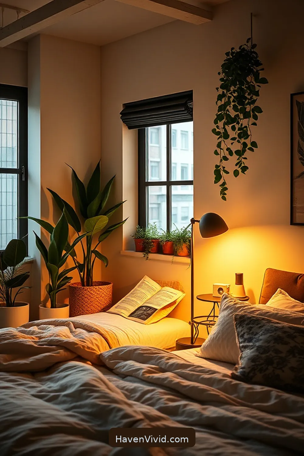 19 Ways to Brighten Your Urban Bedroom Using Solar-Powered Lights 14 Solar-Powered Floor Lamps for 19 Ways to Brighten Your Urban Bedroom Using Solar-Powered Lights
