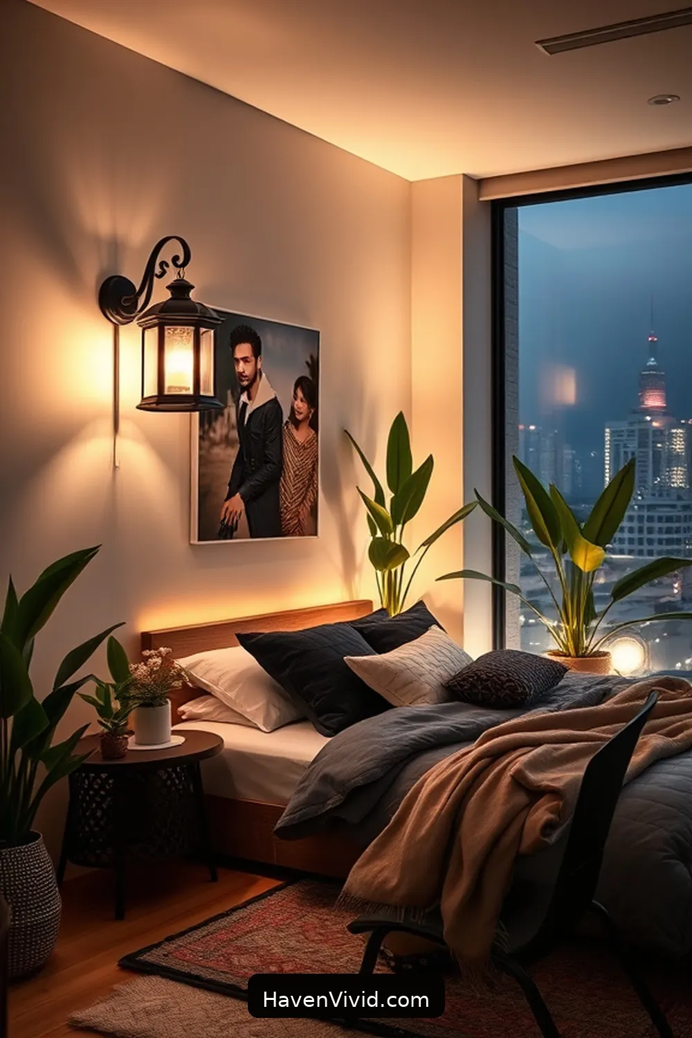 19 Ways to Brighten Your Urban Bedroom Using Solar-Powered Lights 4 Wall-Mounted Solar Lanterns for 19 Ways to Brighten Your Urban Bedroom Using Solar-Powered Lights