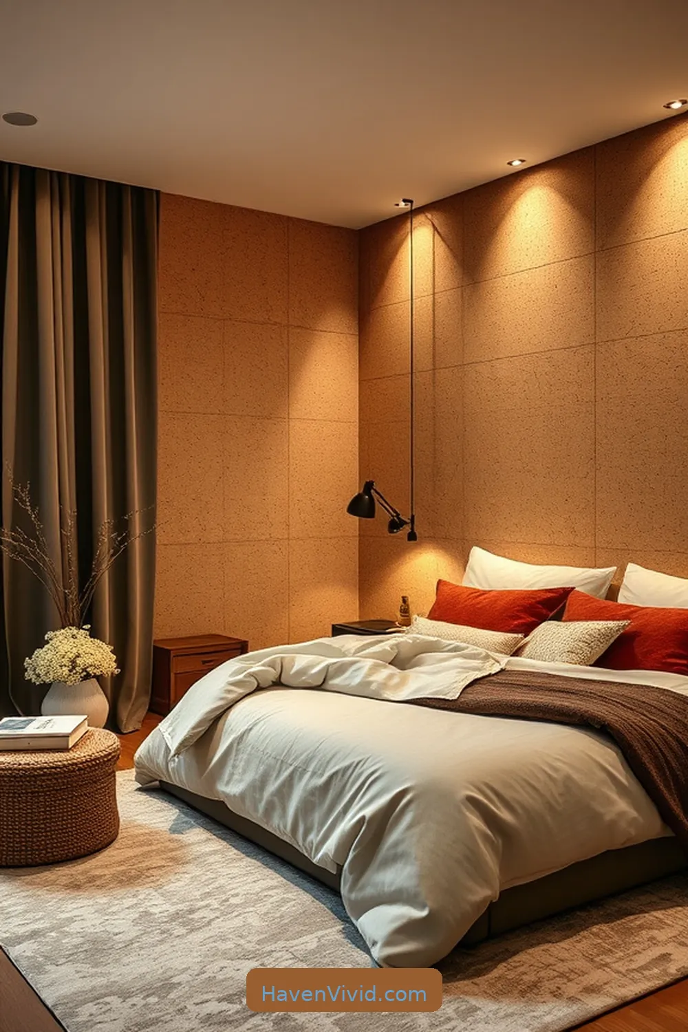 19 Ways to Create a Family Friendly Bedroom Using Cork 2 Cork Wall Panels for Acoustic Comfort for 19 Ways to Create a Family Friendly Bedroom Using Cork
