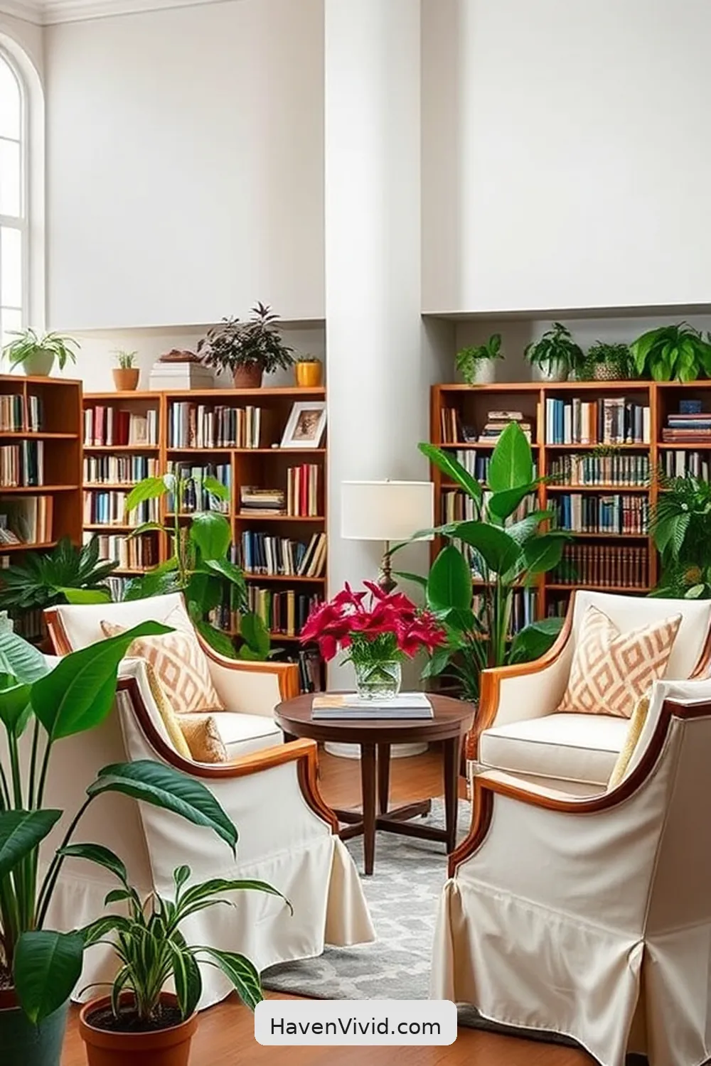 19 Ways to Create a Family-Friendly Library Using Organic Cotton Decor 18 Organic Cotton Slipcovers for Library Furniture for 19 Ways to Create a Family-Friendly Library Using Organic Cotton Decor