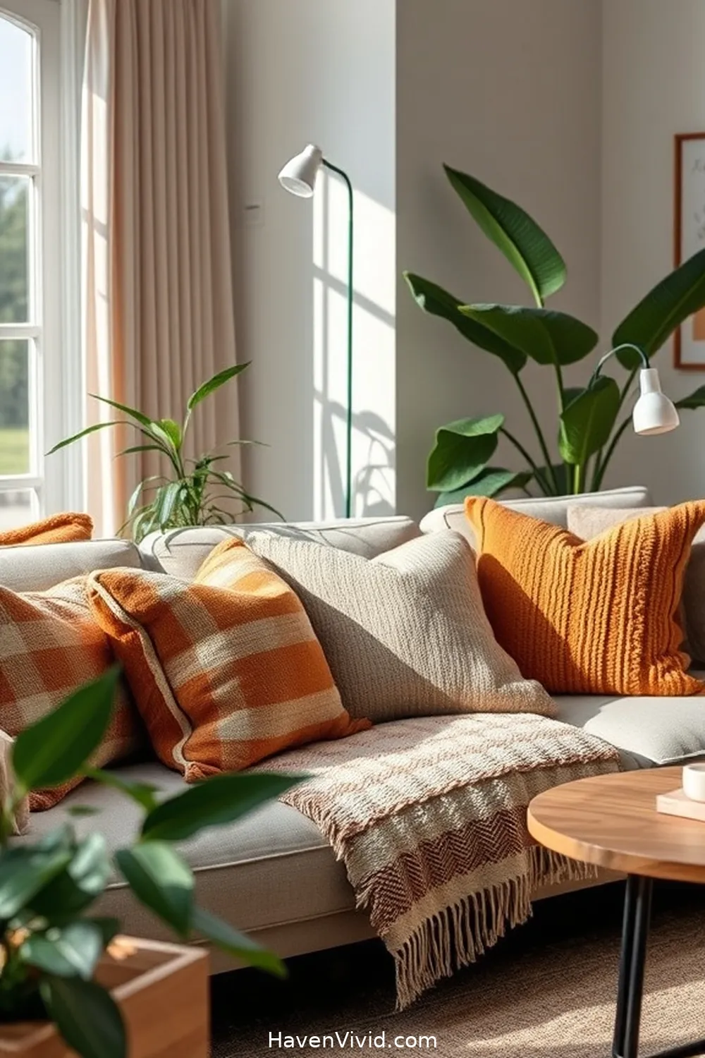 19 Ways to Create a Family-Friendly Living Home Office Using Organic Cotton 4 Add Organic Cotton Throw Pillows for 19 Ways to Create a Family-Friendly Living Home Office Using Organic Cotton