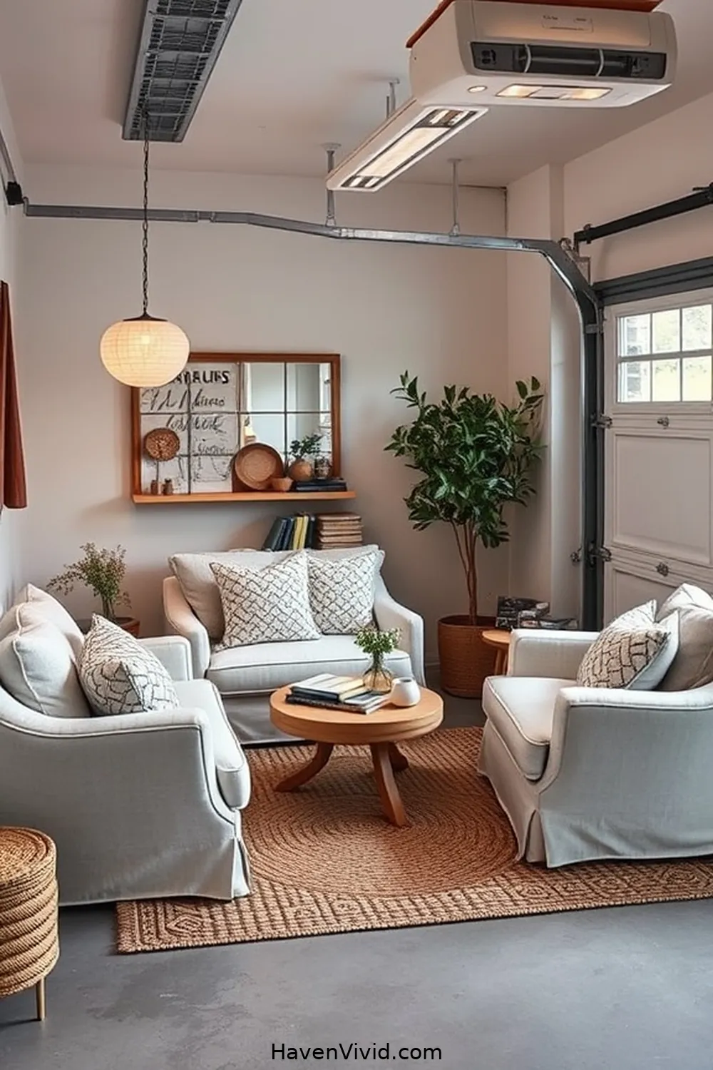 19 Ways to Create a Glamorous Garage Using Natural Fibers for a Chic Lifestyle 7 Add a Cozy Reading Nook With Cotton Upholstered Furniture for 19 Ways to Create a Glamorous Garage Using Natural Fibers for a Chic Lifestyle