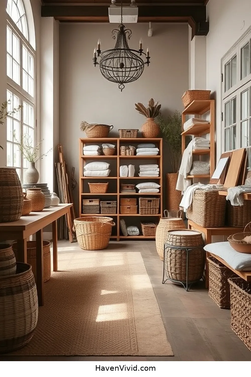 19 Ways to Create a Glamorous Garage Using Natural Fibers for a Chic Lifestyle 18 Design a Workshop Space With Natural Fiber Organization for 19 Ways to Create a Glamorous Garage Using Natural Fibers for a Chic Lifestyle