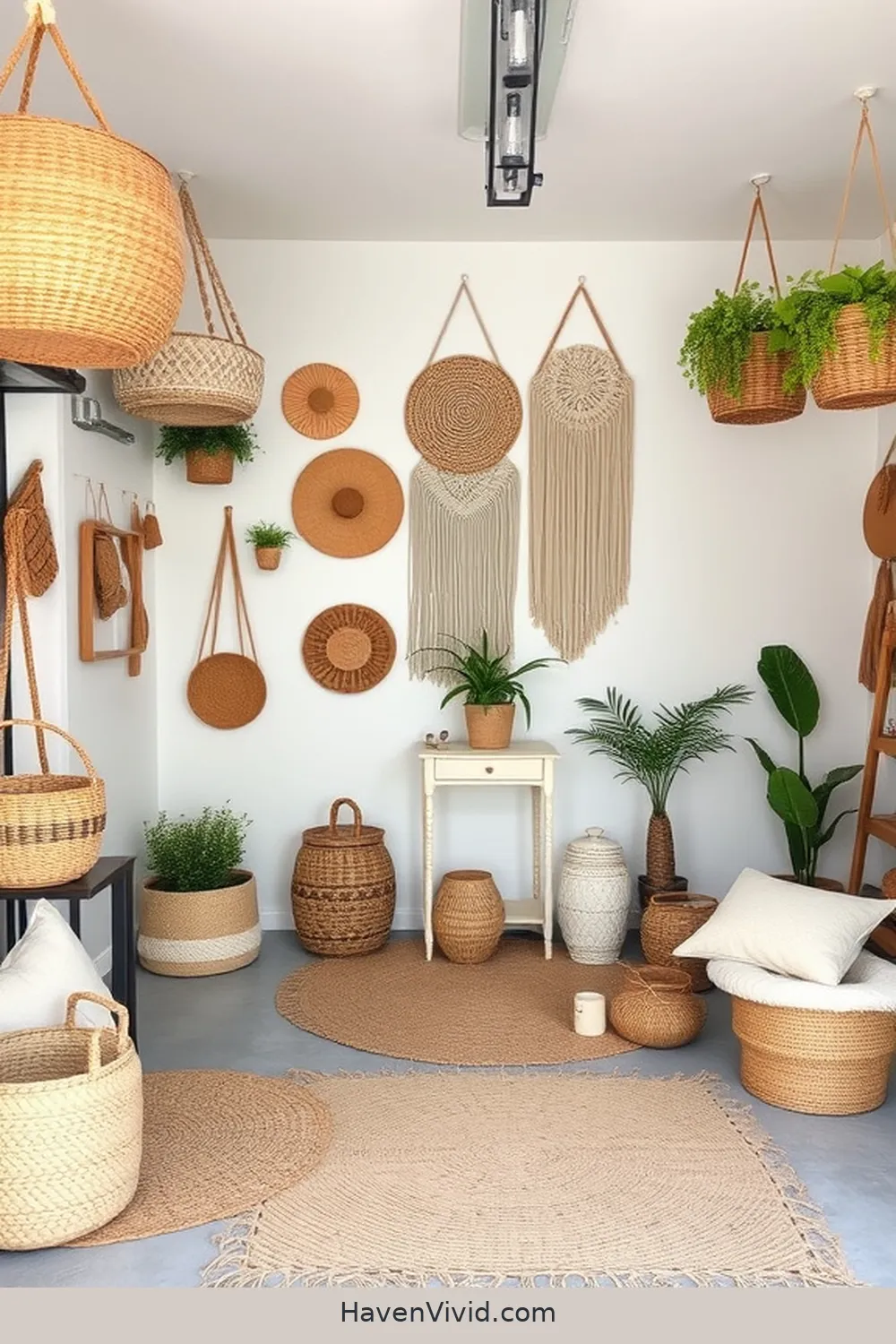19 Ways to Create a Glamorous Garage Using Natural Fibers for a Chic Lifestyle 20 Personalize With Handmade Natural Fiber Crafts for 19 Ways to Create a Glamorous Garage Using Natural Fibers for a Chic Lifestyle