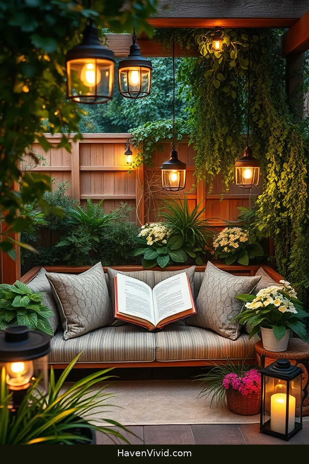 19 Ways to Create a Glamorous Library Lifestyle Using Solar-Powered Lights 17 Craft an Outdoor Reading Space With Solar Garden Lights for 19 Ways to Create a Glamorous Library Lifestyle Using Solar-Powered Lights