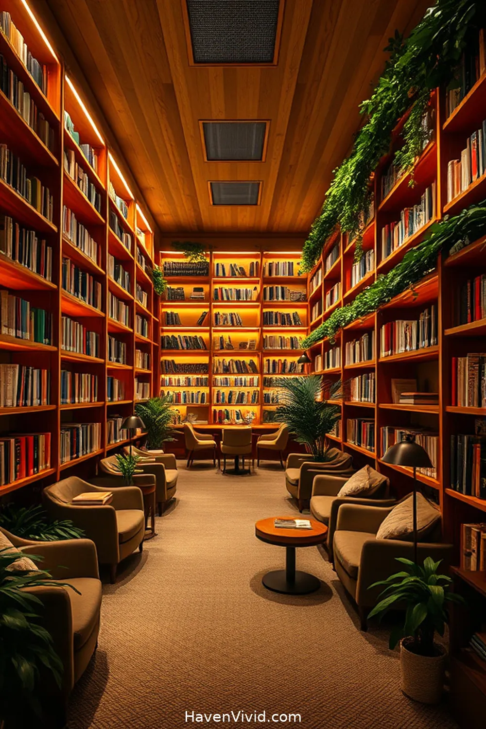 19 Ways to Create a Glamorous Library Lifestyle Using Solar-Powered Lights 9 Incorporate Solar Light Strips for Under-Shelf Ambiance for 19 Ways to Create a Glamorous Library Lifestyle Using Solar-Powered Lights