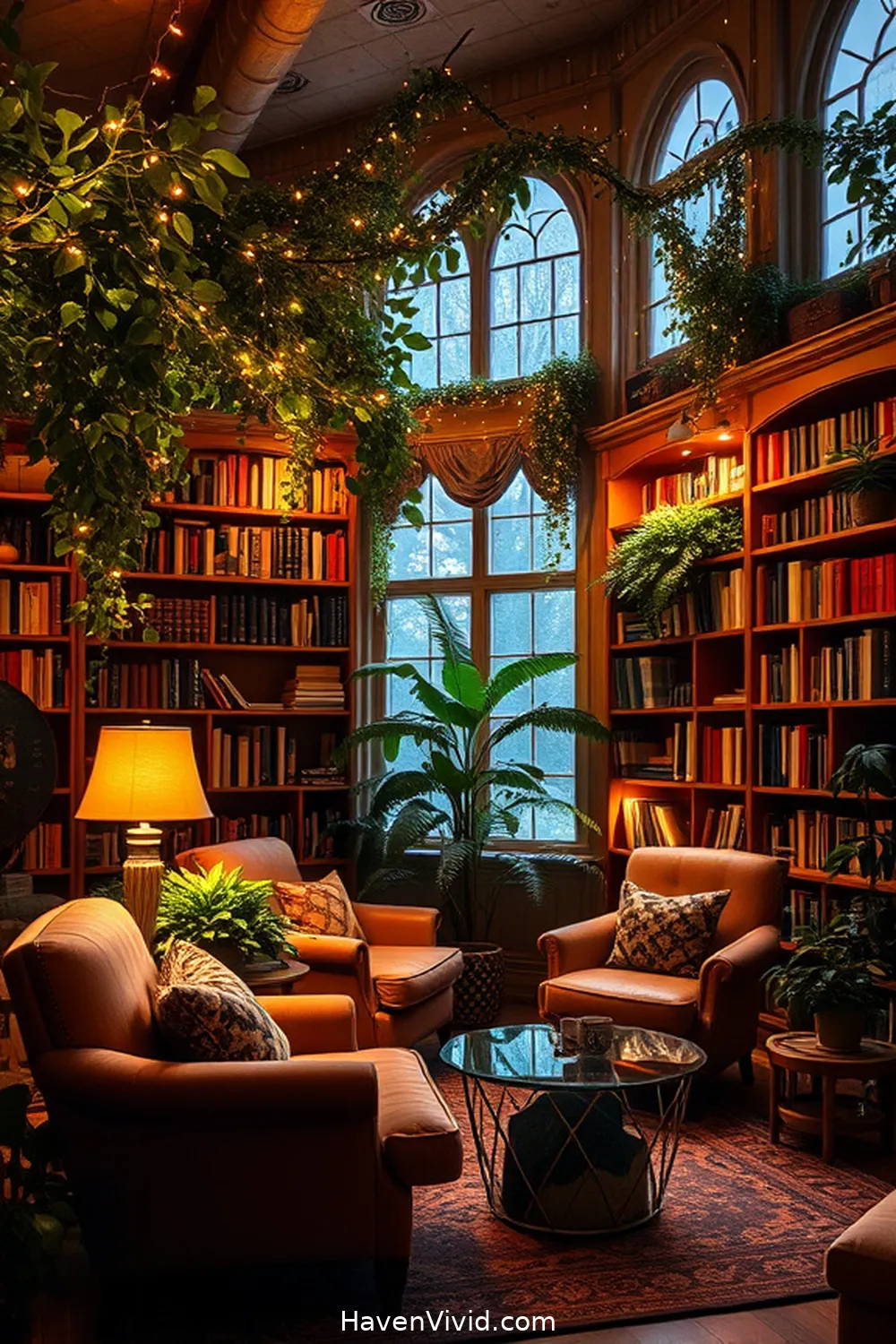 19 Ways to Create a Glamorous Library Lifestyle Using Solar-Powered Lights 4 Use Solar-Powered Fairy Lights for a Whimsical Touch for 19 Ways to Create a Glamorous Library Lifestyle Using Solar-Powered Lights