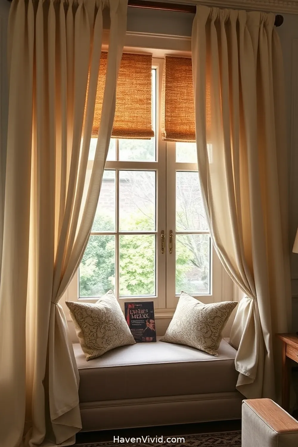 19 Ways to Create a Glamorous Library Using Cork for a Chic Lifestyle 15 Integrate Cork Into Window Treatments for 19 Ways to Create a Glamorous Library Using Cork for a Chic Lifestyle