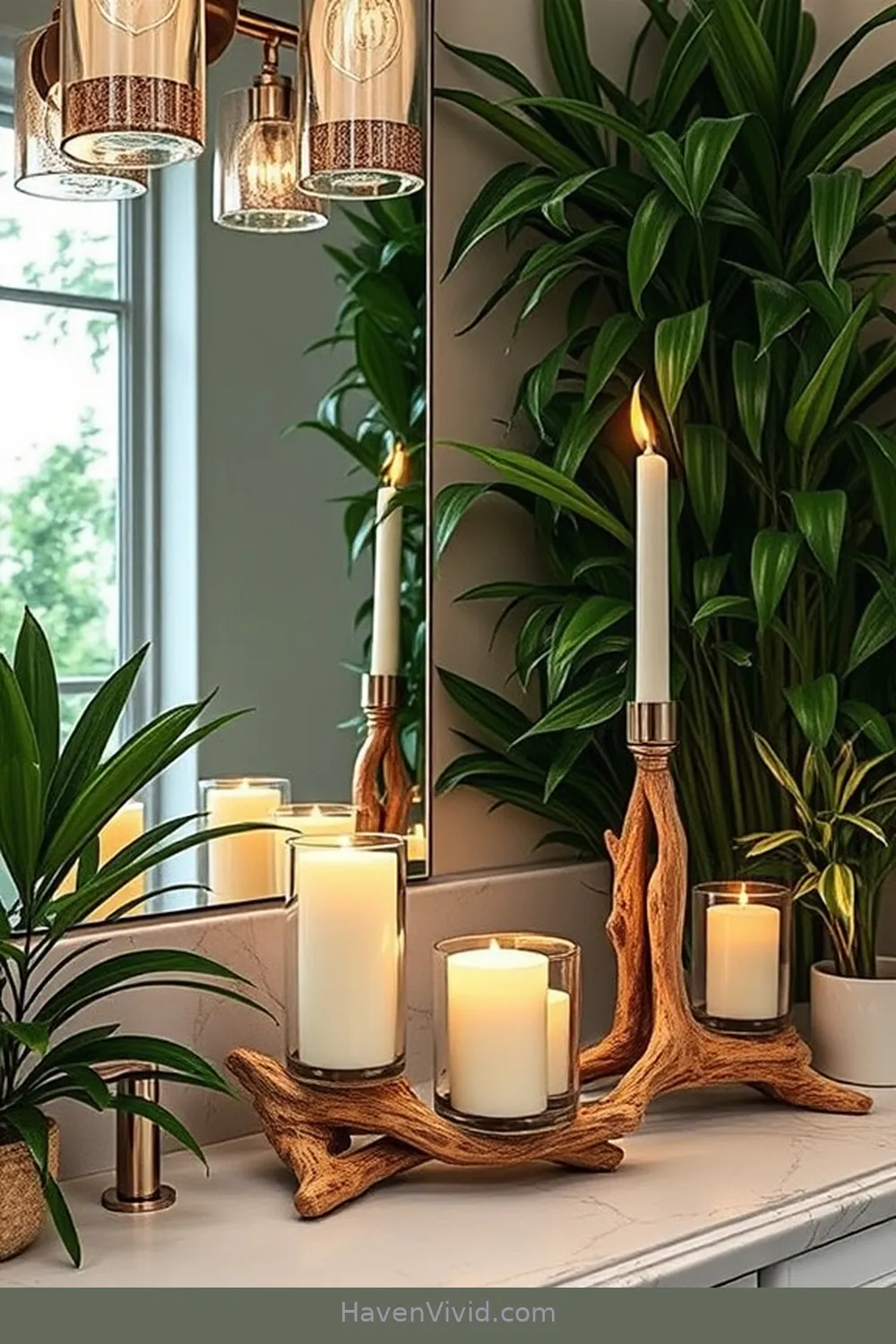 19 Ways to Create an Eco-Friendly Bathroom Using Reclaimed Materials 19 Reused Candle Holders and Light Fixtures for 19 Ways to Create an Eco-Friendly Bathroom Using Reclaimed Materials