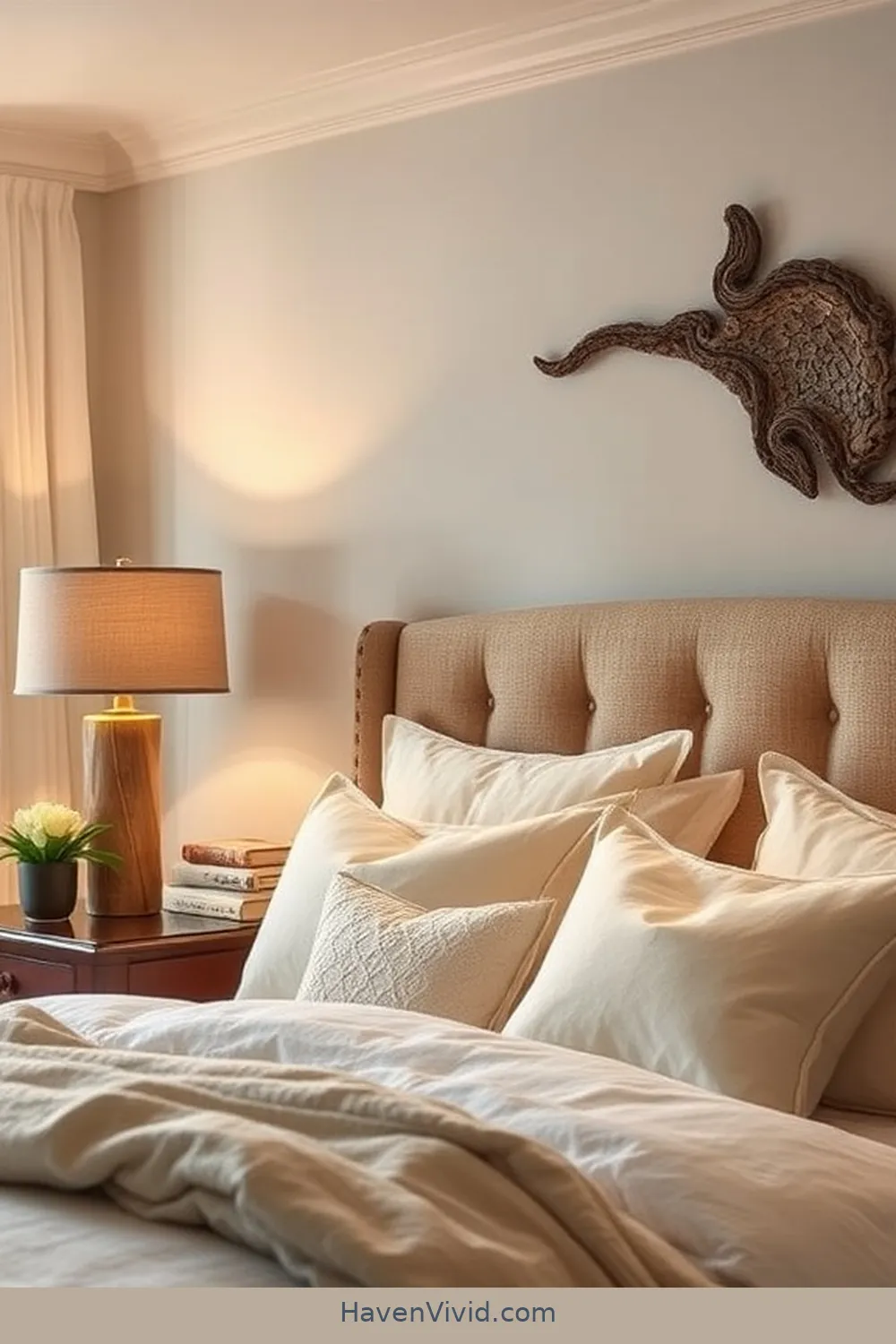 19 Ways to Embrace Coastal Living in Your Bedroom Using Recycled Wood 16 Reclaimed Wood Lamps for 19 Ways to Embrace Coastal Living in Your Bedroom Using Recycled Wood