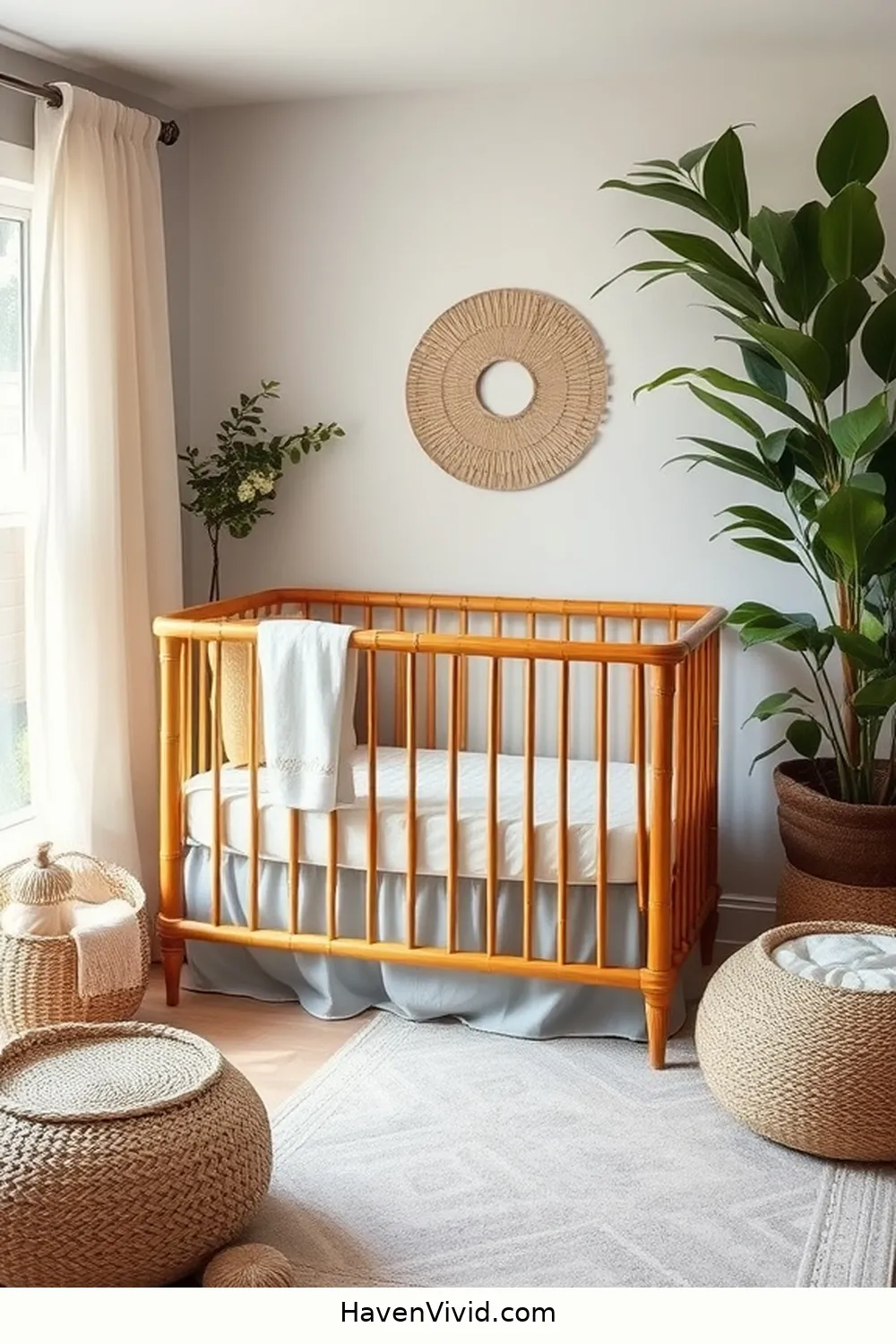 19 Ways to Embrace Eco-Friendly Living in Your Nursery Using Bamboo 2 Bamboo Cribs for a Safe Sleep Environment for 19 Ways to Embrace Eco-Friendly Living in Your Nursery Using Bamboo