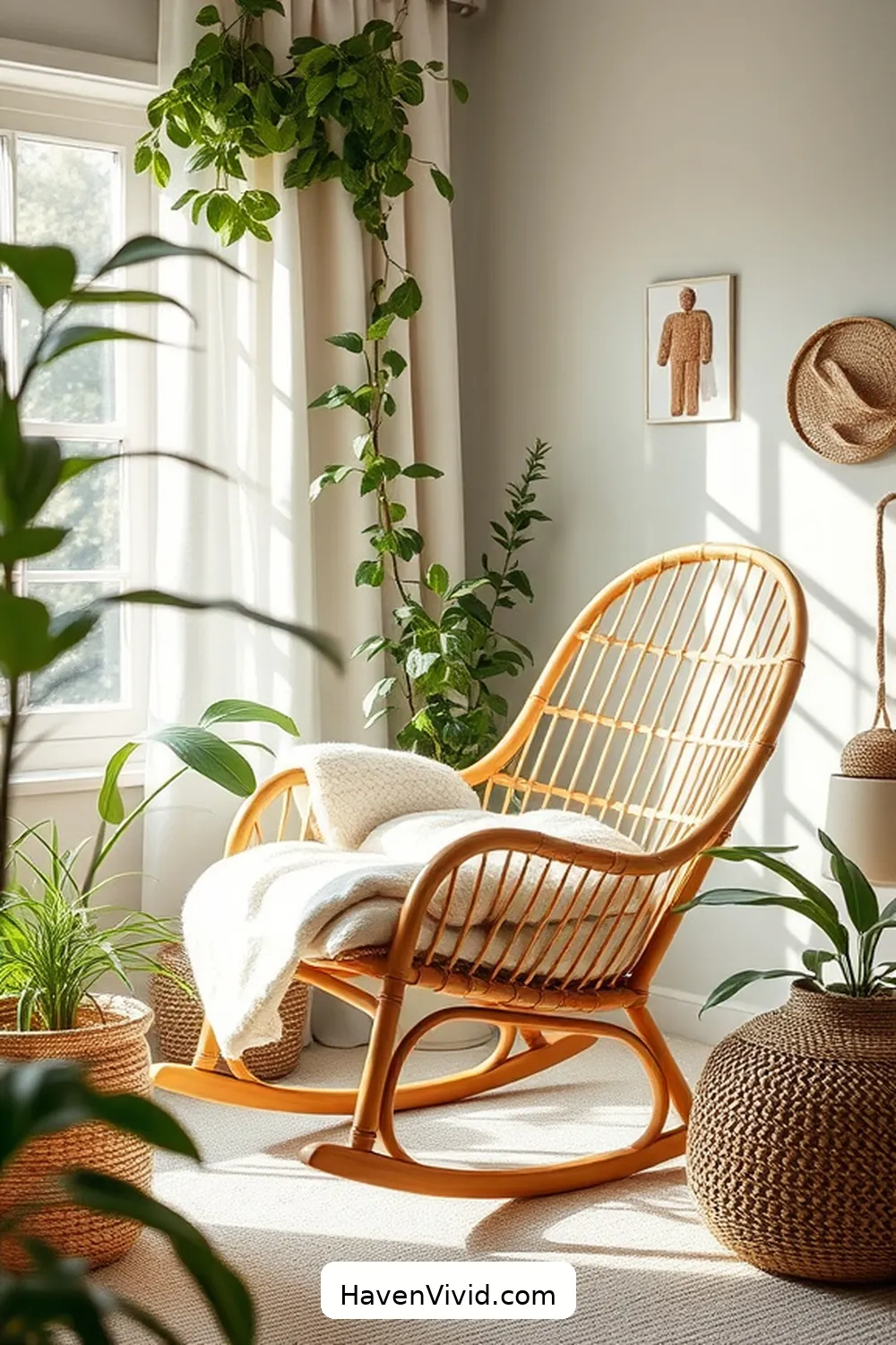 19 Ways to Embrace Eco-Friendly Living in Your Nursery Using Bamboo 11 Bamboo Rocking Chairs for Comfort for 19 Ways to Embrace Eco-Friendly Living in Your Nursery Using Bamboo