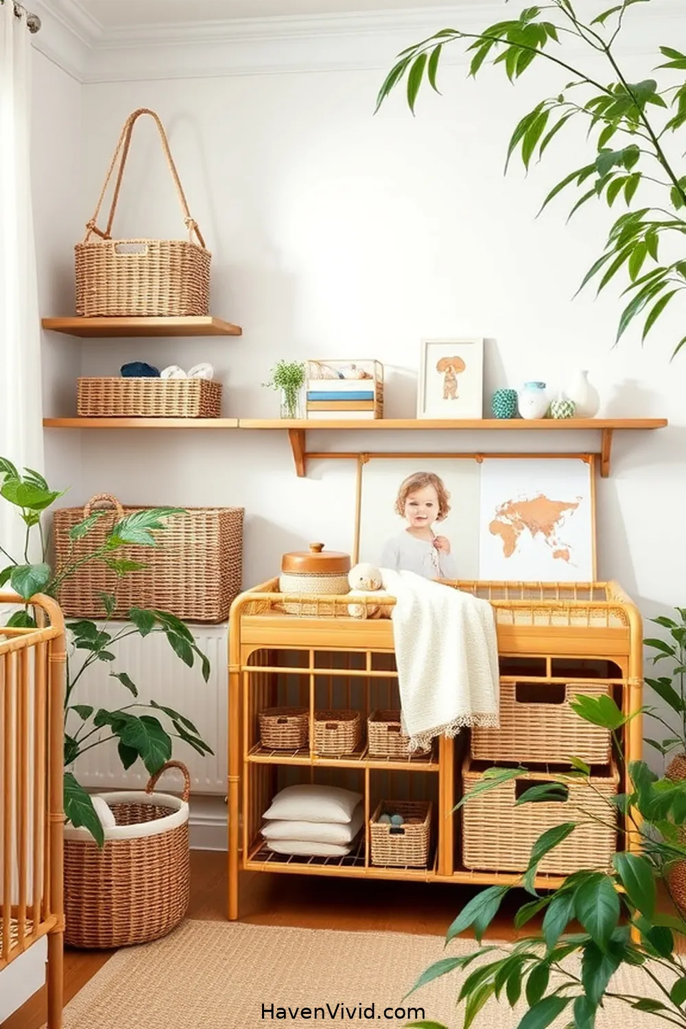 19 Ways to Embrace Eco-Friendly Living in Your Nursery Using Bamboo 10 Bamboo Storage Solutions for 19 Ways to Embrace Eco-Friendly Living in Your Nursery Using Bamboo