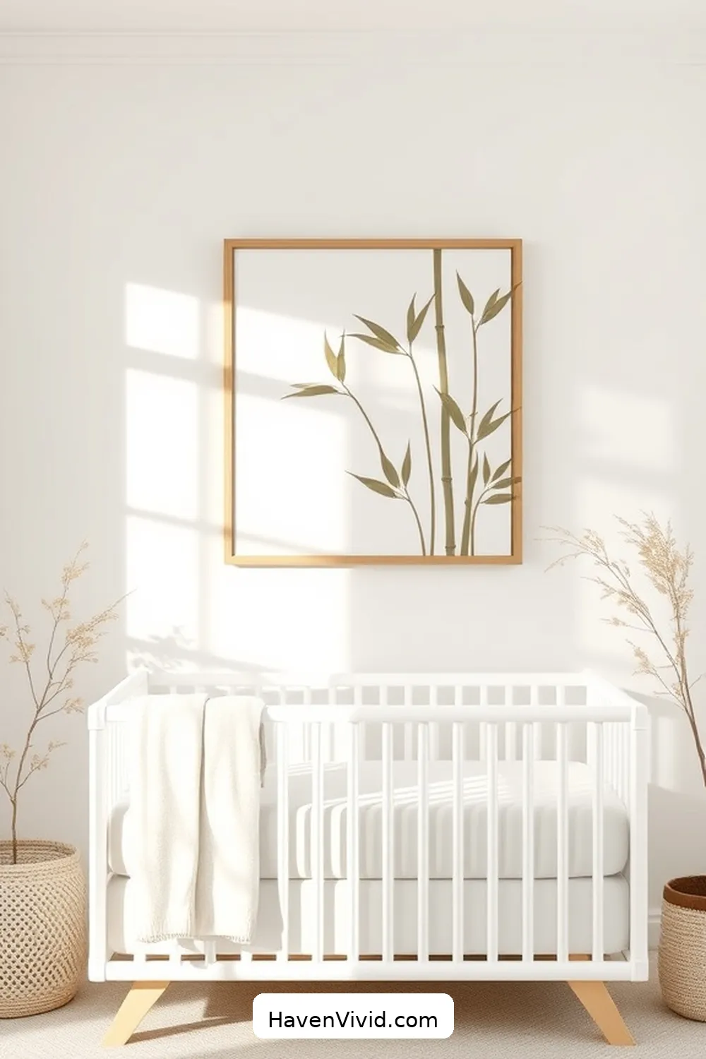 19 Ways to Embrace Eco-Friendly Living in Your Nursery Using Bamboo 18 Bamboo Wall Art for a Calming Atmosphere for 19 Ways to Embrace Eco-Friendly Living in Your Nursery Using Bamboo