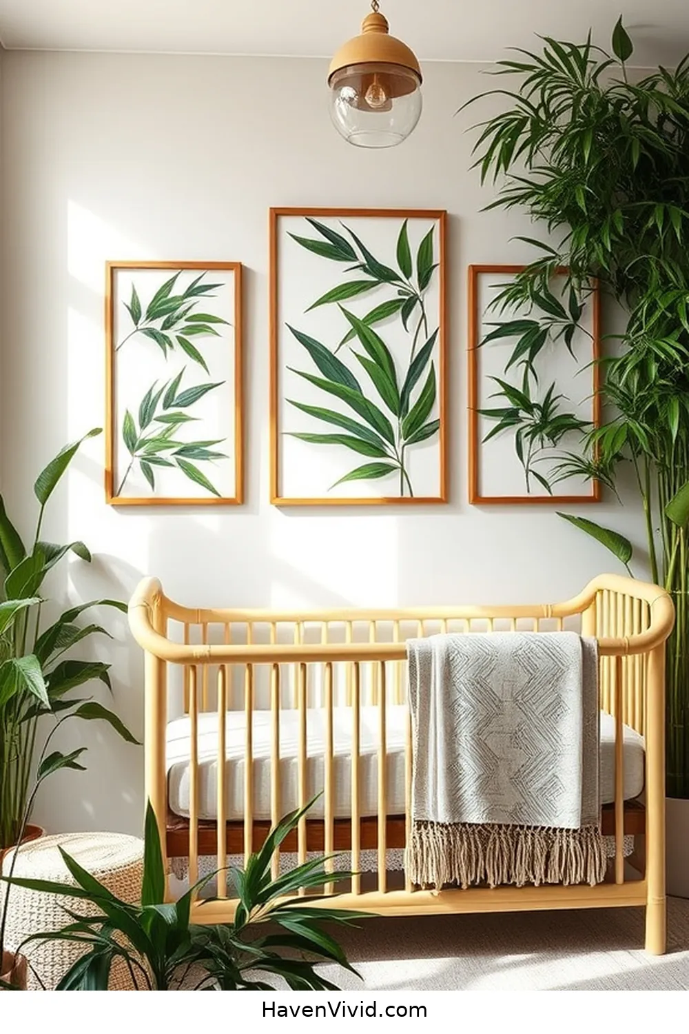 19 Ways to Embrace Eco-Friendly Living in Your Nursery Using Bamboo 5 Bamboo Wall Décor Ideas for 19 Ways to Embrace Eco-Friendly Living in Your Nursery Using Bamboo