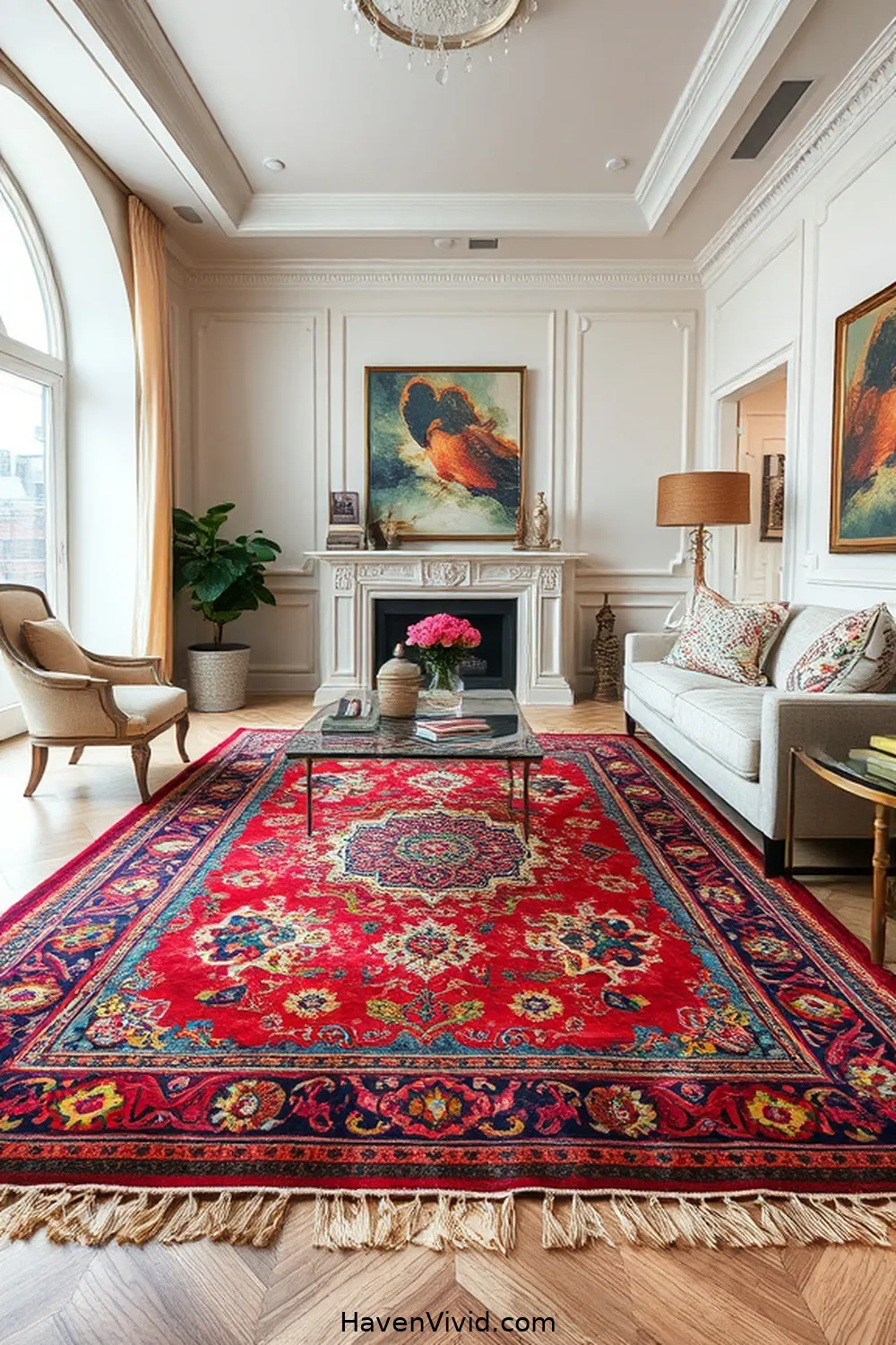 20 Chic Ways to Create a Glamorous Living Room Using Upcycled Fabric 17 Handcrafted Fabric Rugs for 20 Chic Ways to Create a Glamorous Living Room Using Upcycled Fabric