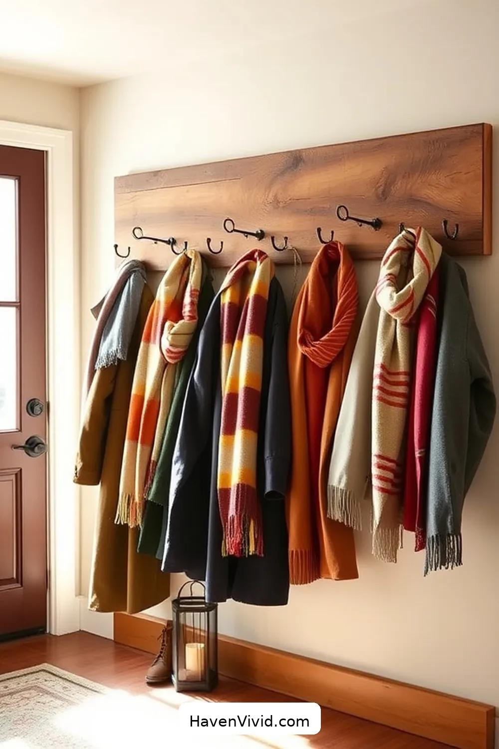 20 Creative Family-Friendly Entryway Ideas Using Reclaimed Materials 7 Rustic Reclaimed Wood Hooks for 20 Creative Family-Friendly Entryway Ideas Using Reclaimed Materials