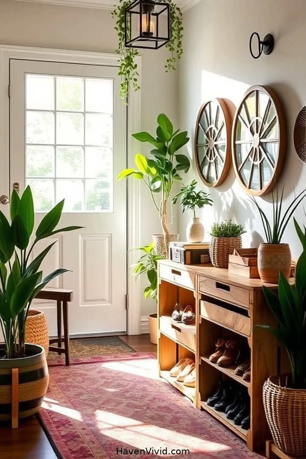 20 Creative Family-Friendly Entryway Ideas Using Reclaimed Materials 21 Upcycled Wine Crates for Shoe Storage for 20 Creative Family-Friendly Entryway Ideas Using Reclaimed Materials