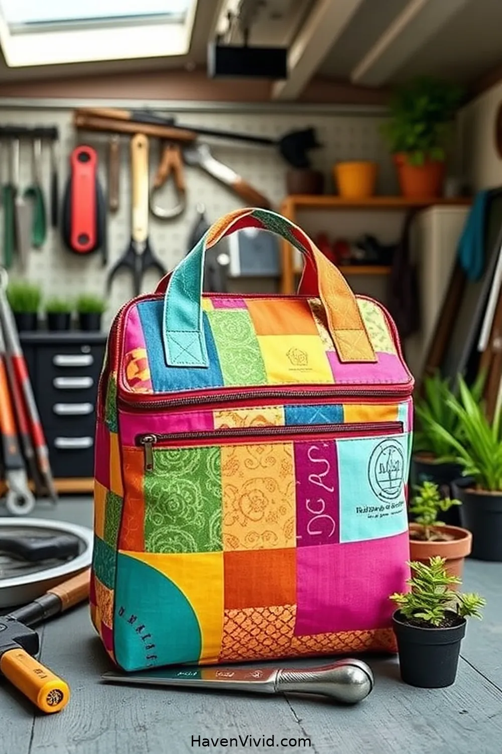 20 Creative Ways for Eco-Friendly Living in Your Garage Using Upcycled Fabric 9 Craft an Insulated Lunch Bag From Old Fabric for 20 Creative Ways for Eco-Friendly Living in Your Garage Using Upcycled Fabric