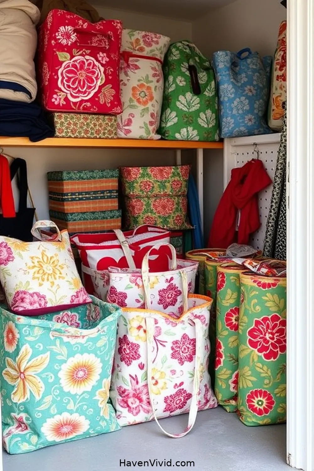 20 Creative Ways for Eco-Friendly Living in Your Garage Using Upcycled Fabric 2 Transform Old Curtains Into Stylish Storage Bags for 20 Creative Ways for Eco-Friendly Living in Your Garage Using Upcycled Fabric