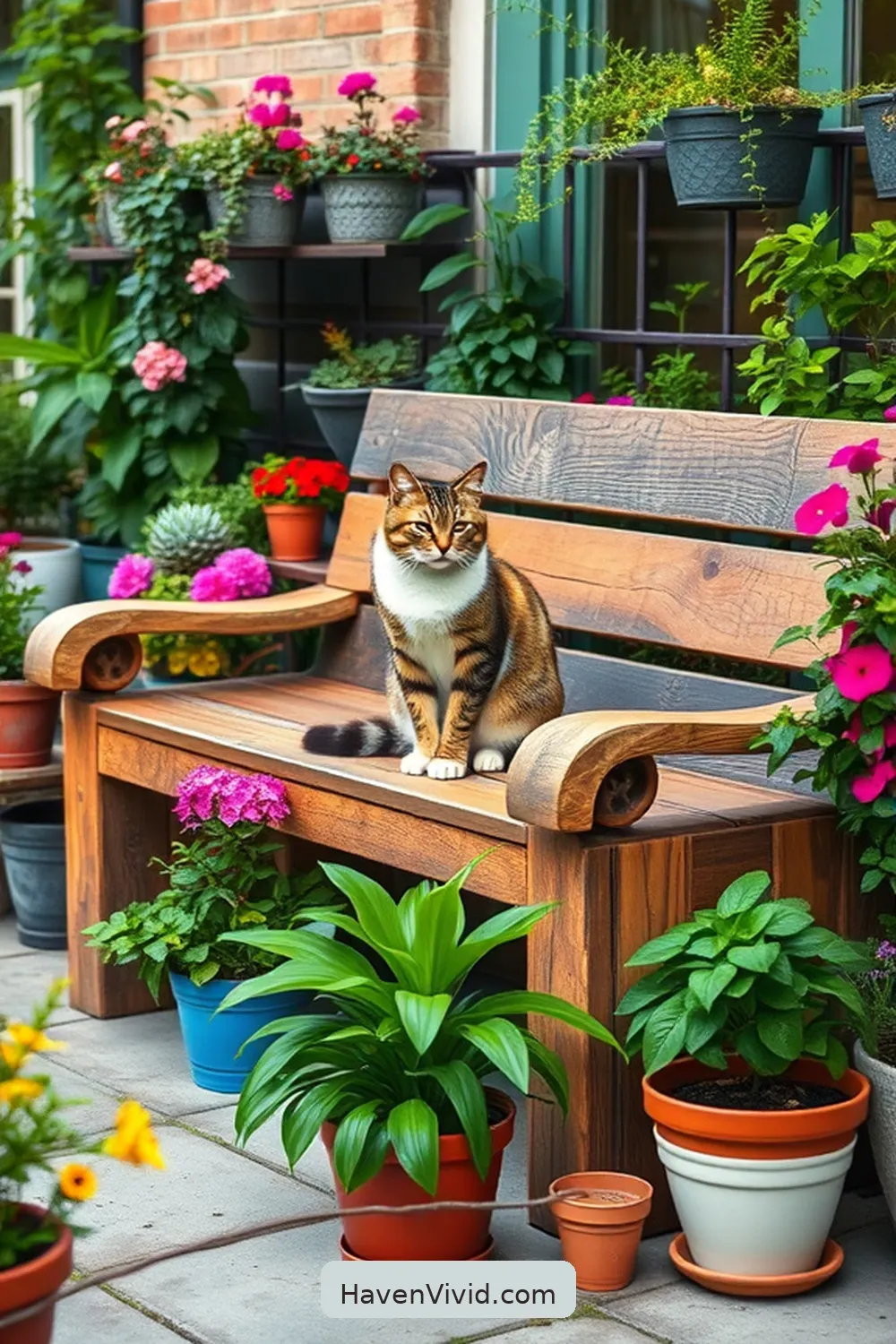 20 Creative Ways for Family-Friendly Living in Your Garage Using Reclaimed Materials 19 Upcycled Garden Bench for Relaxation for 20 Creative Ways for Family-Friendly Living in Your Garage Using Reclaimed Materials
