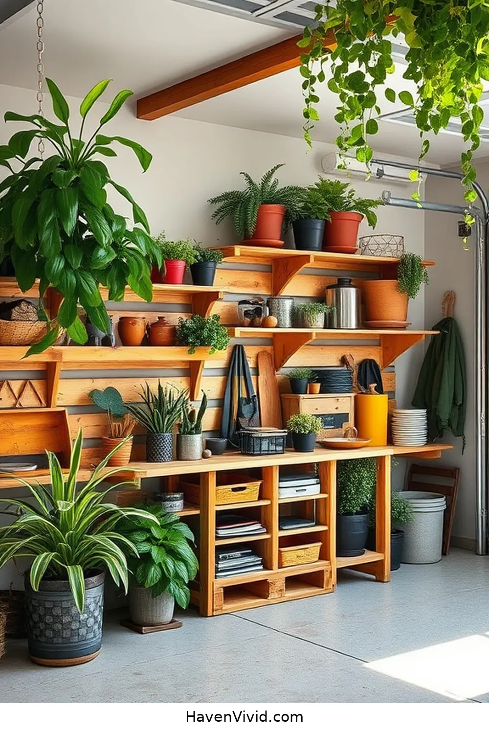 20 Creative Ways for Family-Friendly Living in Your Garage Using Reclaimed Materials 2 Upcycled Pallet Storage Solutions for 20 Creative Ways for Family-Friendly Living in Your Garage Using Reclaimed Materials