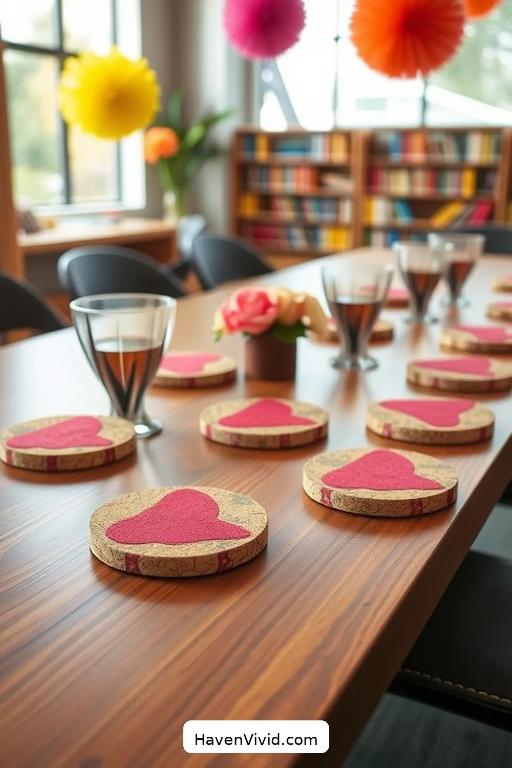 20 Creative Ways of Using Cork in Artistic Library Spaces 12 Cork Coasters for Library Events for 20 Creative Ways of Using Cork in Artistic Library Spaces