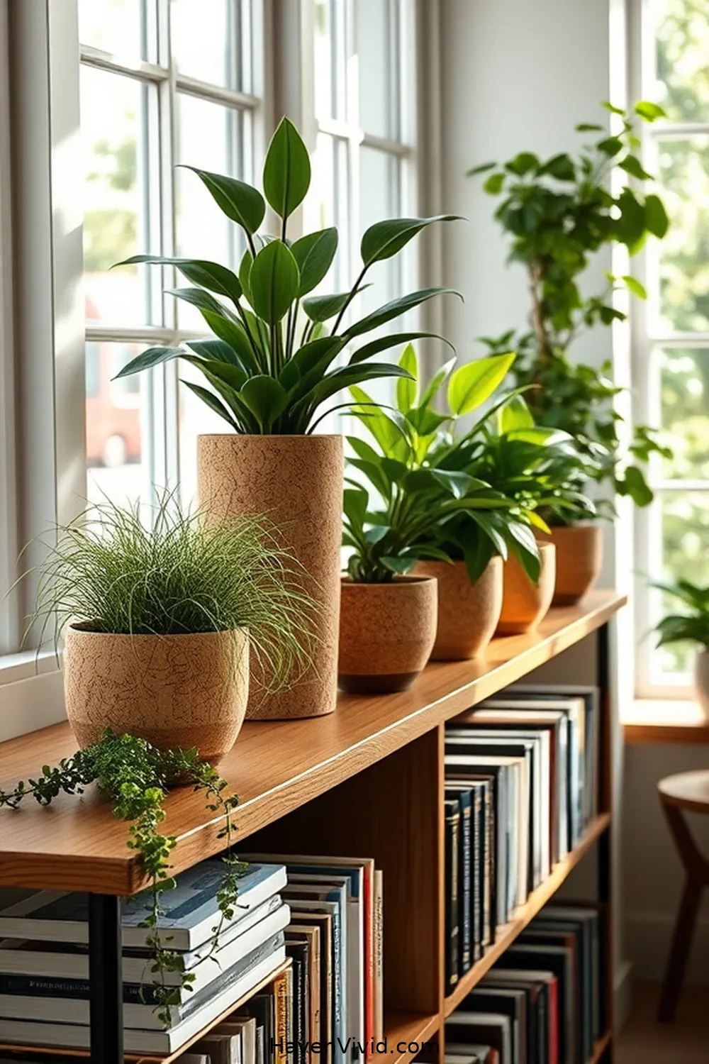 20 Creative Ways of Using Cork in Artistic Library Spaces 11 Cork Planters for Indoor Greenery for 20 Creative Ways of Using Cork in Artistic Library Spaces