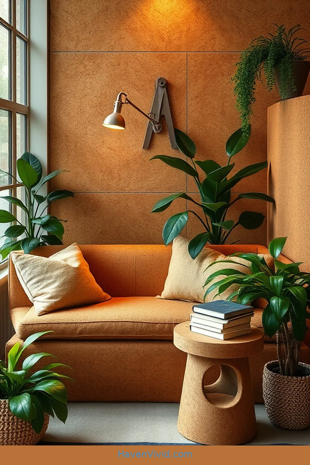 20 Creative Ways of Using Cork in Artistic Library Spaces 4 Cork Seating Areas for Cozy Reading Nooks for 20 Creative Ways of Using Cork in Artistic Library Spaces