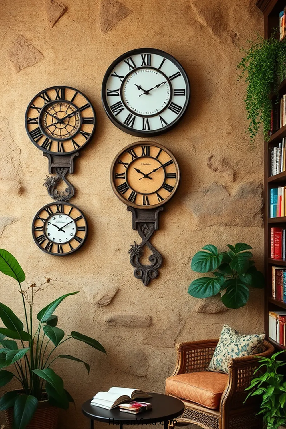 20 Creative Ways of Using Cork in Artistic Library Spaces 19 Cork Wall Clocks for Functional Decor for 20 Creative Ways of Using Cork in Artistic Library Spaces