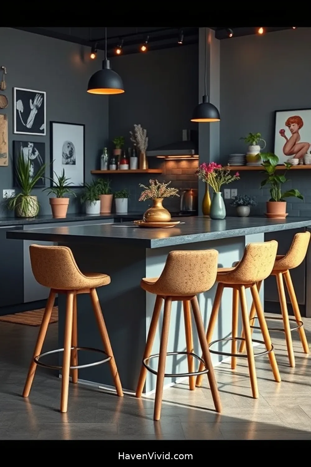 20 Creative Ways to Use Cork in Urban Kitchen Living Design 16 Cork Bar Stools for a Creative Seating Option for 20 Creative Ways to Use Cork in Urban Kitchen Living Design