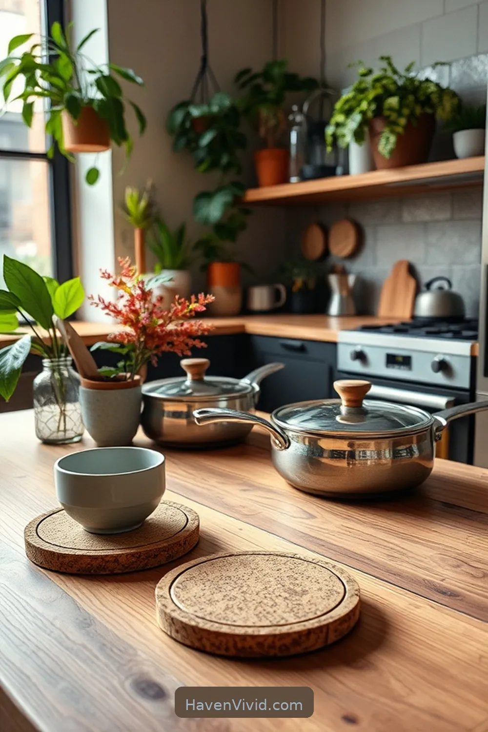 20 Creative Ways to Use Cork in Urban Kitchen Living Design 6 Cork Coasters to Protect Surfaces for 20 Creative Ways to Use Cork in Urban Kitchen Living Design