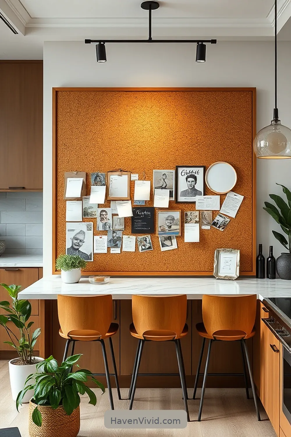 20 Creative Ways to Use Cork in Urban Kitchen Living Design 10 Cork Message Boards for Kitchen Notes for 20 Creative Ways to Use Cork in Urban Kitchen Living Design