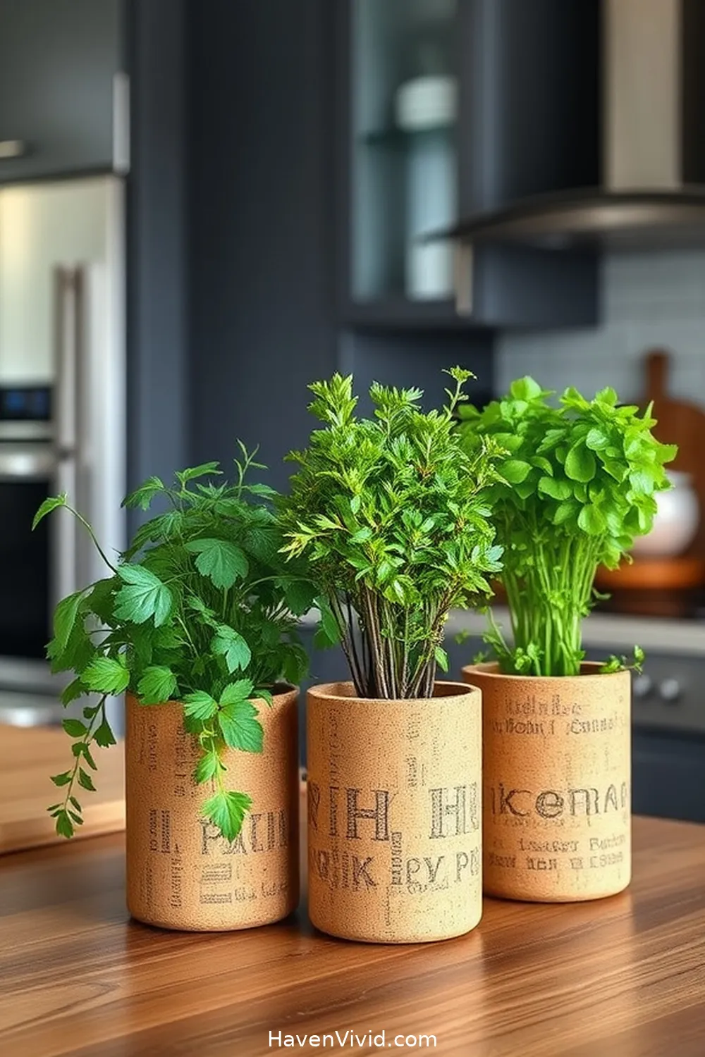 20 Creative Ways to Use Cork in Urban Kitchen Living Design 18 Cork Plant Holders for Indoor Herbs for 20 Creative Ways to Use Cork in Urban Kitchen Living Design