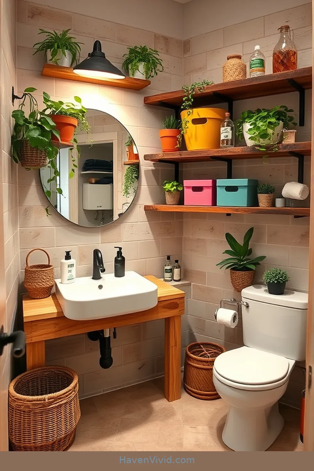 20 Reclaimed Materials for a Family-Friendly Bathroom 15 Reclaimed Pallets for Storage Solutions for 20 Reclaimed Materials for a Family-Friendly Bathroom
