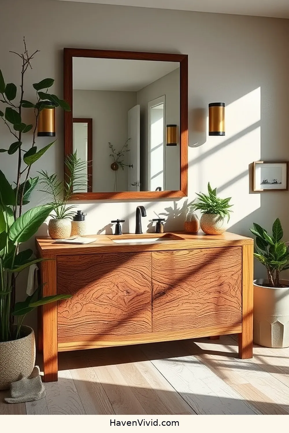 20 Reclaimed Materials for a Family-Friendly Bathroom 2 Reclaimed Wood for Vanities for 20 Reclaimed Materials for a Family-Friendly Bathroom