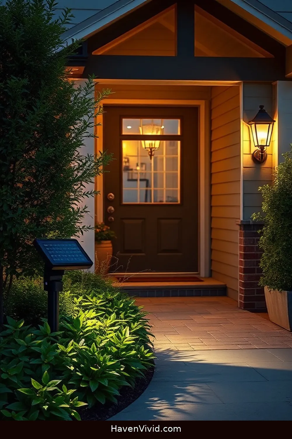 20 Solar-Powered Lights for a Family-Friendly Living Entryway 8 Motion-Sensor Solar Flood Lights for 20 Solar-Powered Lights for a Family-Friendly Living Entryway