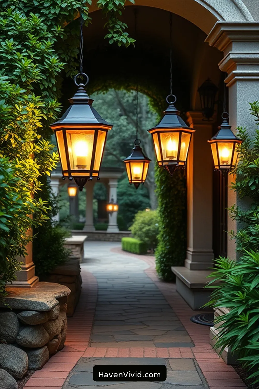 20 Solar-Powered Lights for a Family-Friendly Living Entryway 3 Vintage Solar Lanterns for 20 Solar-Powered Lights for a Family-Friendly Living Entryway