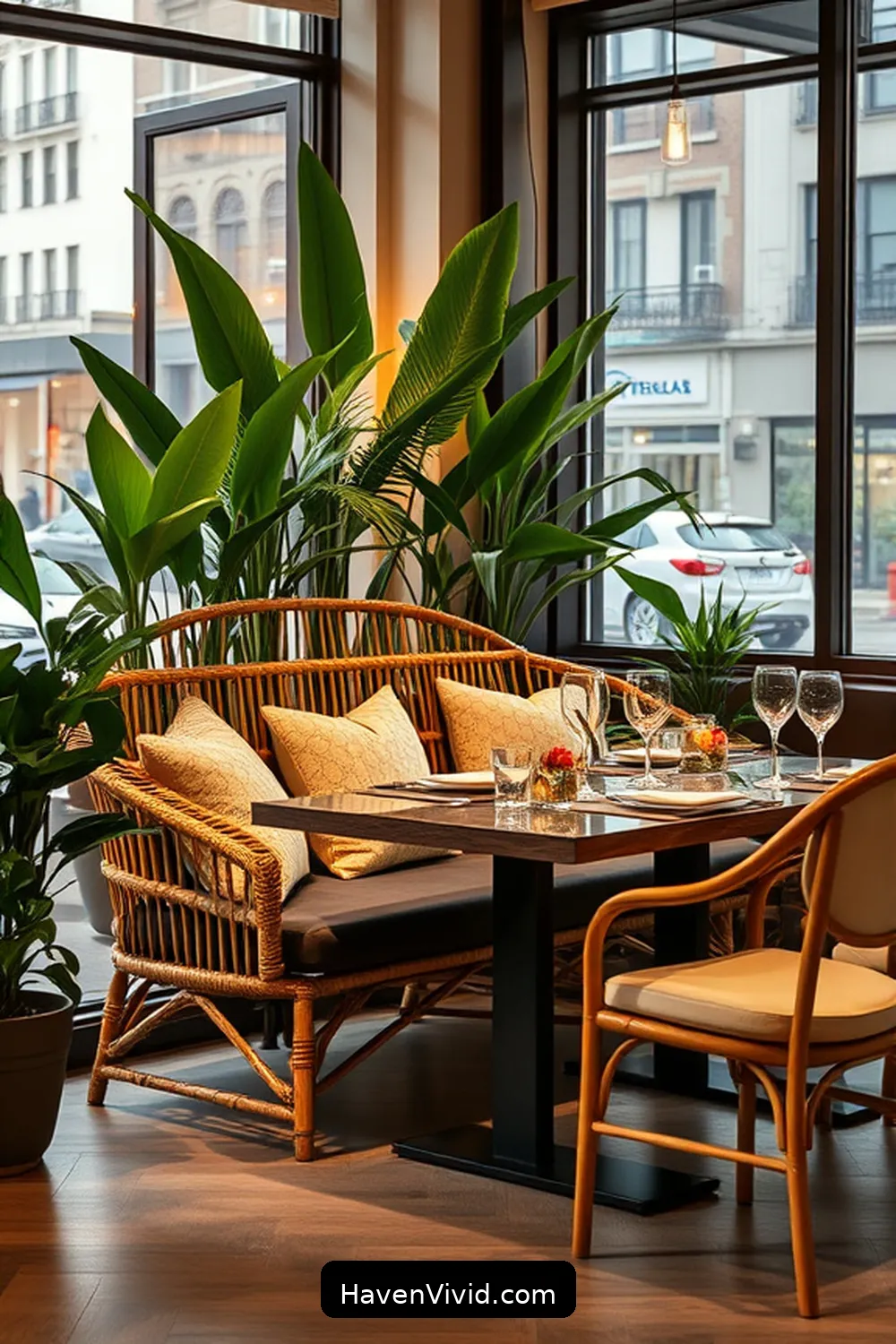 20 Stylish Ways to Use Bamboo in Your Urban Dining Room 4 Bamboo Bench for 20 Stylish Ways to Use Bamboo in Your Urban Dining Room