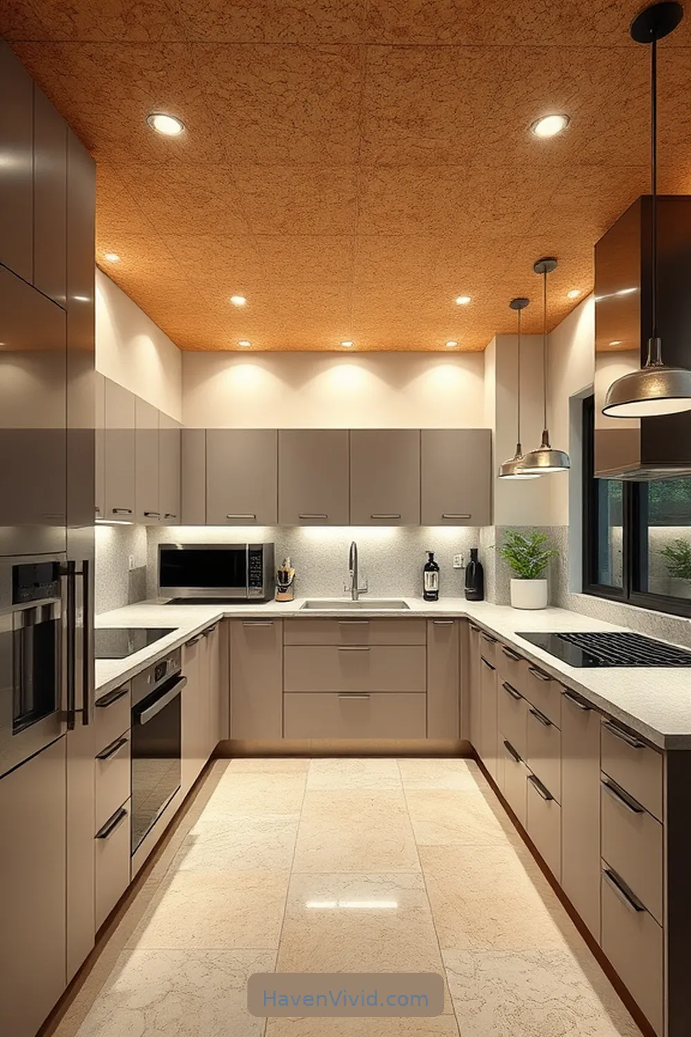 20 Tips for a Glamorous Kitchen Using Cork Elements 19 Design Cork Ceiling Tiles for Unique Appeal for 20 Tips for a Glamorous Kitchen Using Cork Elements