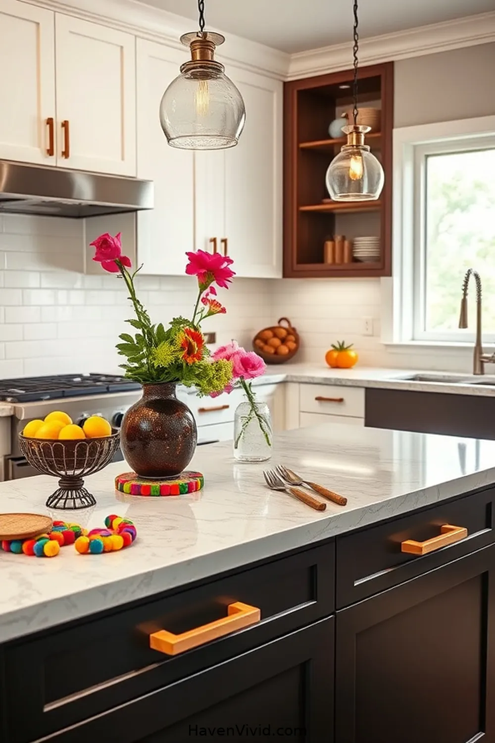 20 Tips for a Glamorous Kitchen Using Cork Elements 21 Experiment With Cork Accents for a Pop of Color for 20 Tips for a Glamorous Kitchen Using Cork Elements
