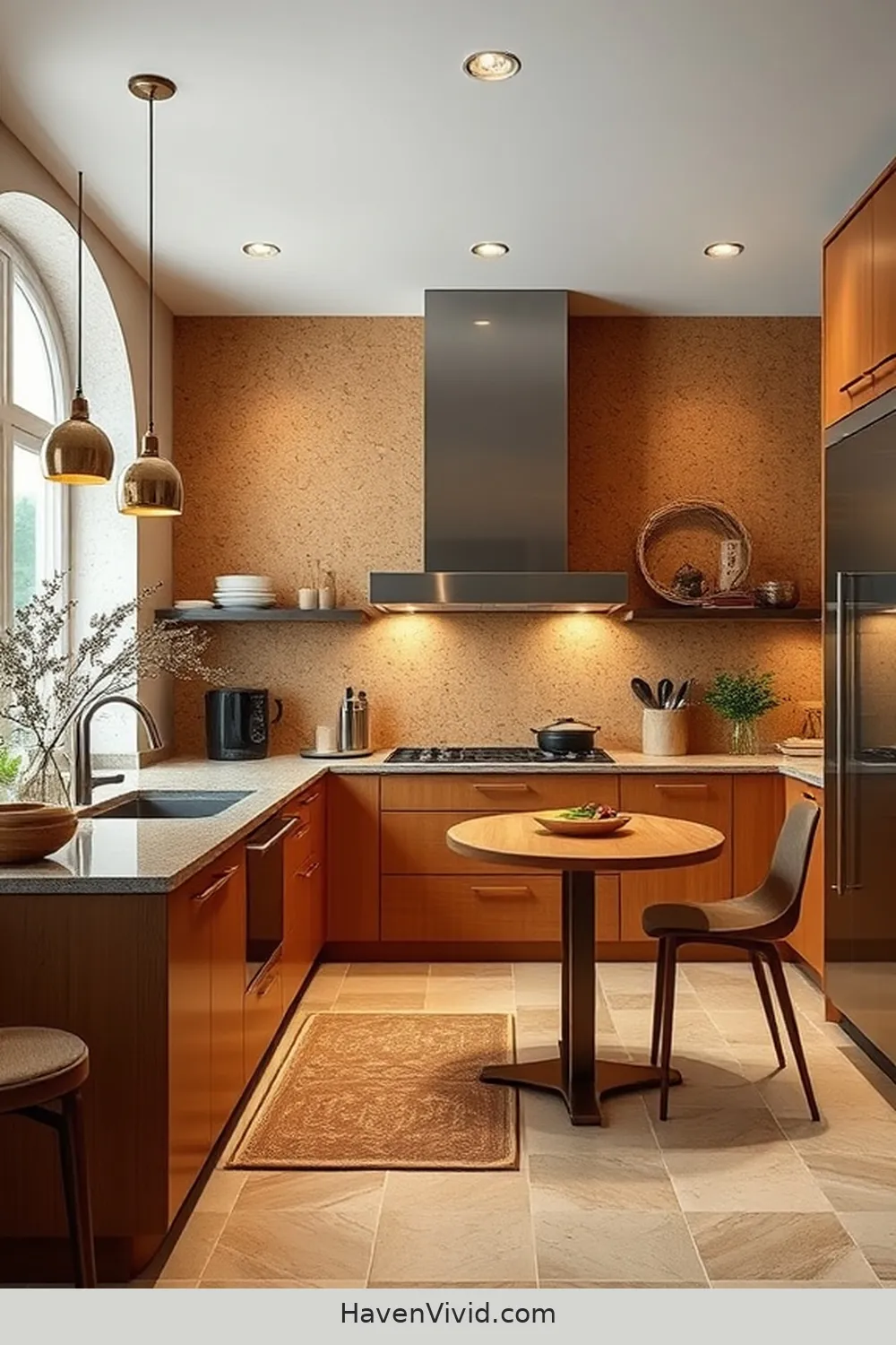 20 Tips for a Glamorous Kitchen Using Cork Elements 6 Opt for Cork Wall Panels to Enhance Acoustics for 20 Tips for a Glamorous Kitchen Using Cork Elements