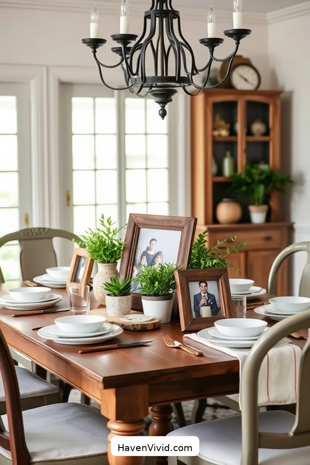 20 Ways for Farmhouse Living in Your Dining Room Using Recycled Wood 12 DIY Wood Photo Frames for 20 Ways for Farmhouse Living in Your Dining Room Using Recycled Wood